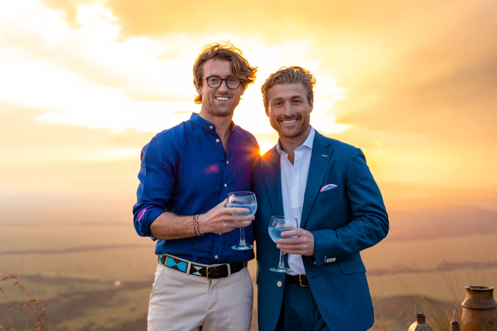 Alastair Scott and Purpose Woven in Cloth 2 brothers Alastair Scott