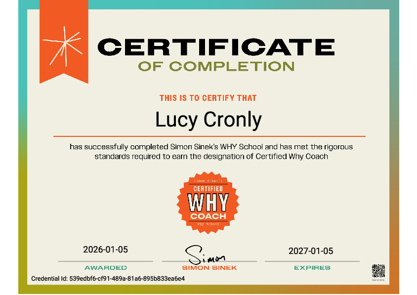 small why certification