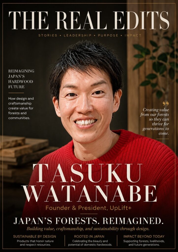 Tasuku Watanabe: Designing for Japan’s Forests 8 Tasuku